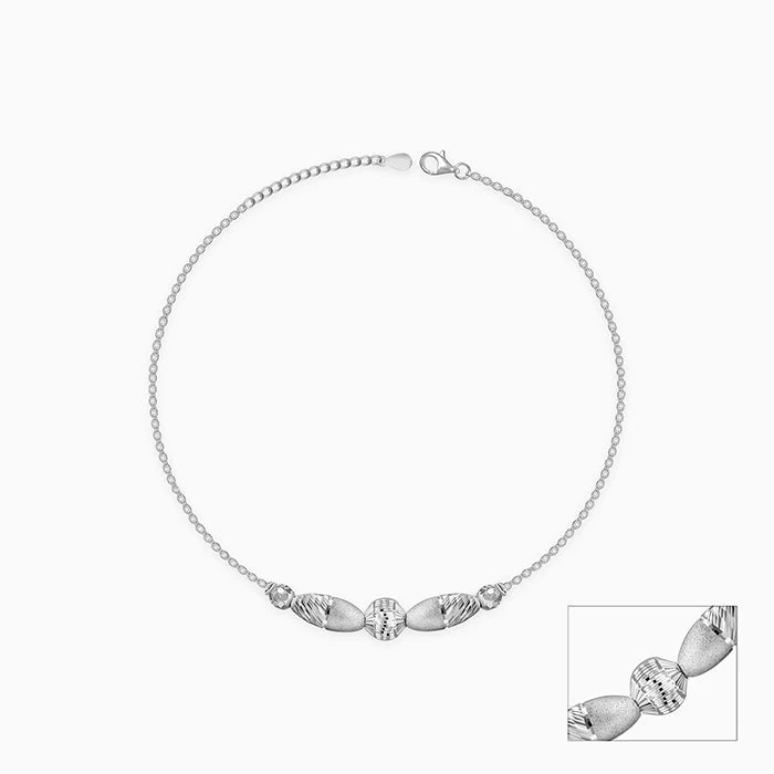 Silver Rockabye Anklet - Image 3