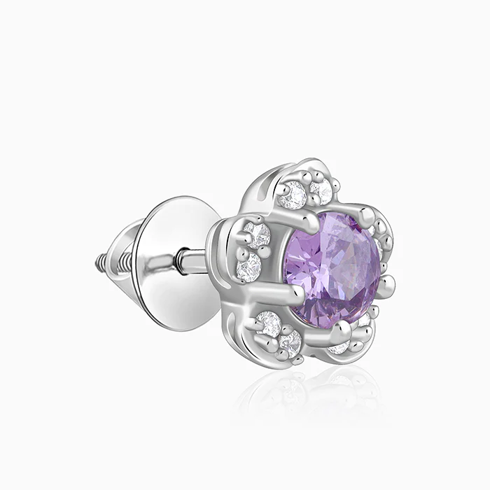 Silver Royal Blossom Studs - Image 3