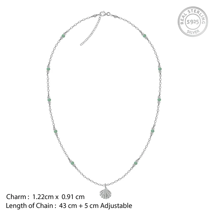 Silver Sage Shore Necklace - Image 4
