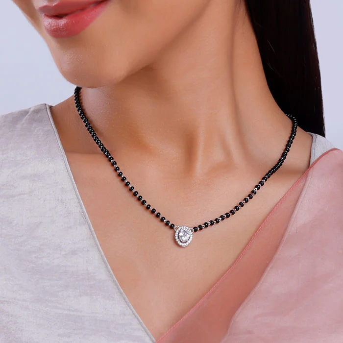 Silver Sanyog Mangalsutra - Image 3