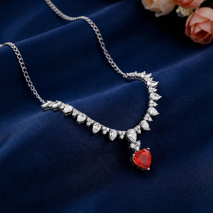 Silver Scarlet Promise Necklace - Image 2