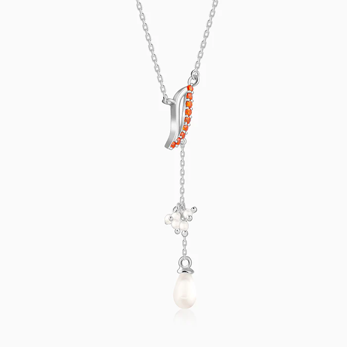 Silver Sekhmet Lariat Necklace - Image 4