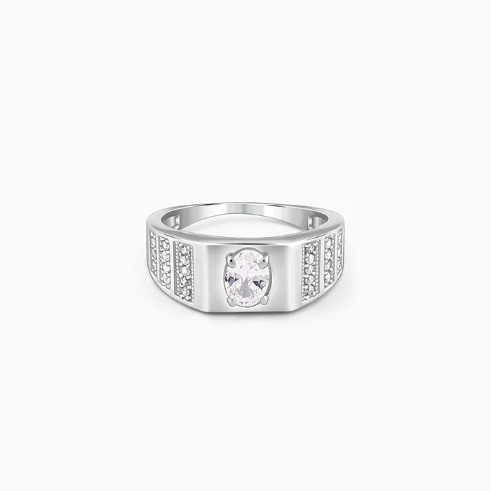 Silver Signet Ring For Him