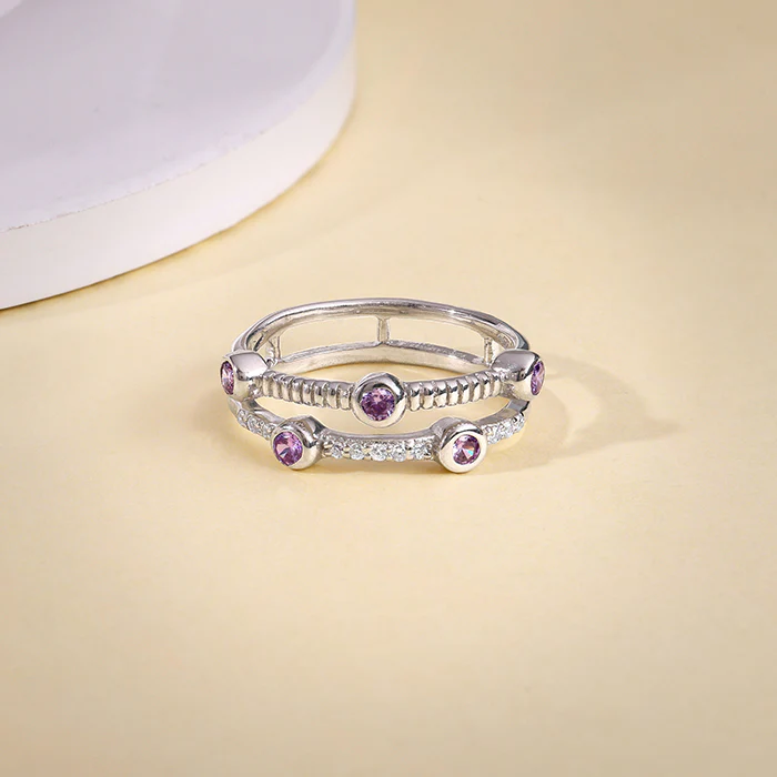 Silver Sizzling Ring - Image 2
