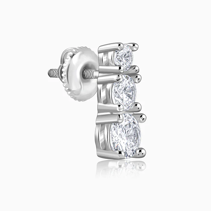 Silver Spark Snazz Earrings - Image 4