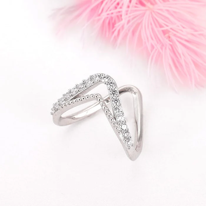 Silver Sparkling Spirits Vanki Ring - Image 2