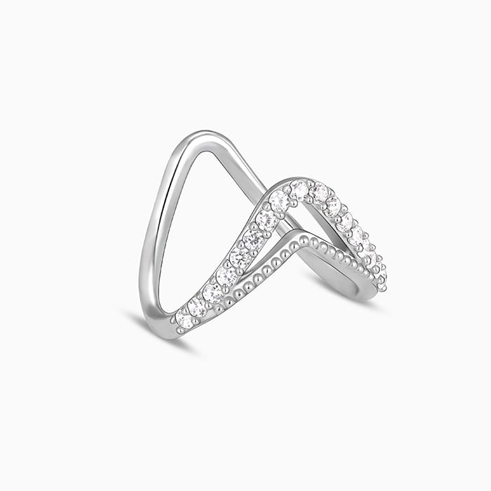 Silver Sparkling Spirits Vanki Ring - Image 4