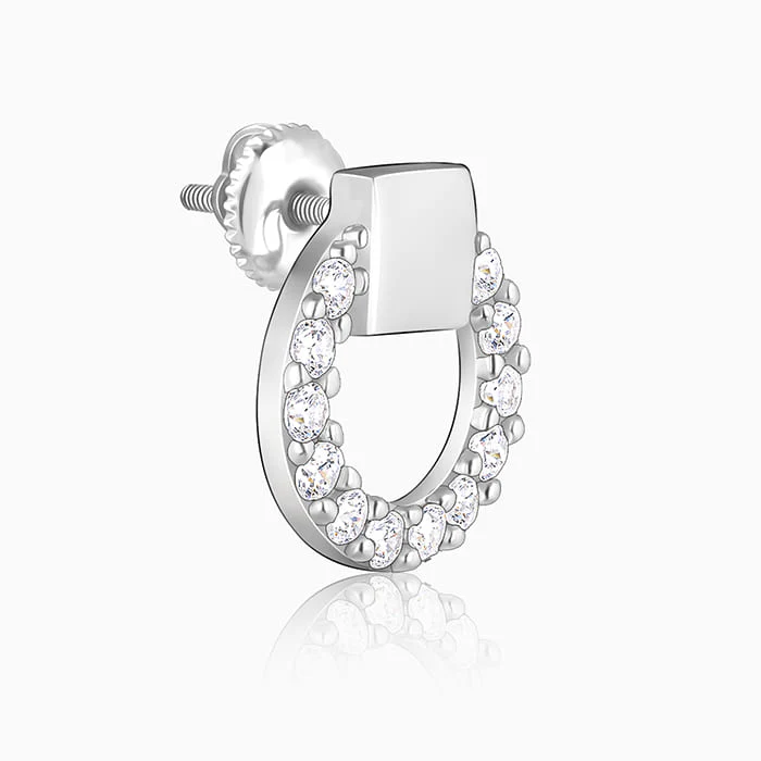 Silver Special Orb Earrings - Image 4