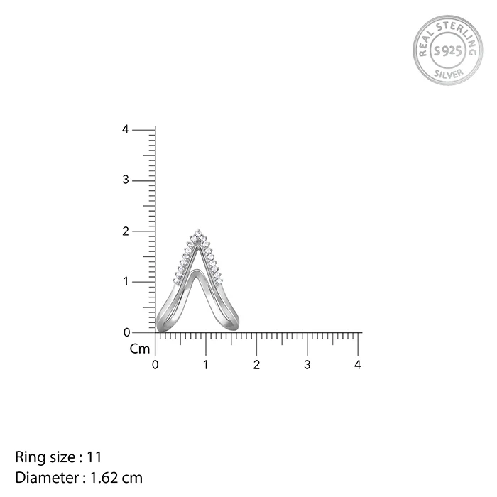 Silver Star-Studded Vanki Ring - Image 5
