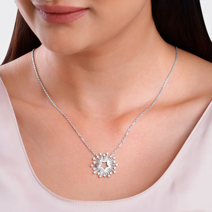 Silver Starshine Necklace - Image 3