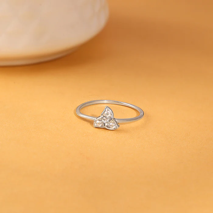 Silver Striking Trio Ring - Image 2