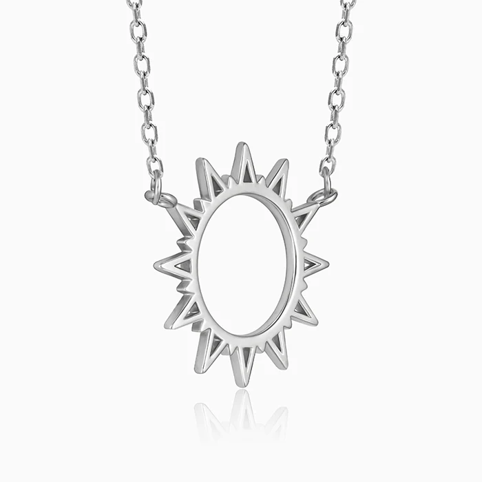 Silver Sunshine Necklace - Image 6