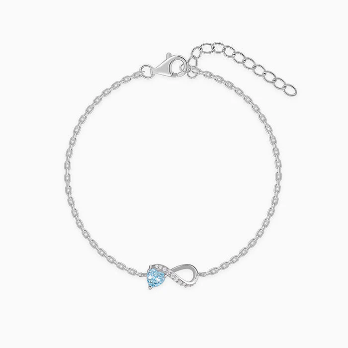Silver Hearts Whisper Bracelet
