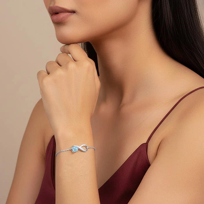 Silver Hearts Whisper Bracelet - Image 3