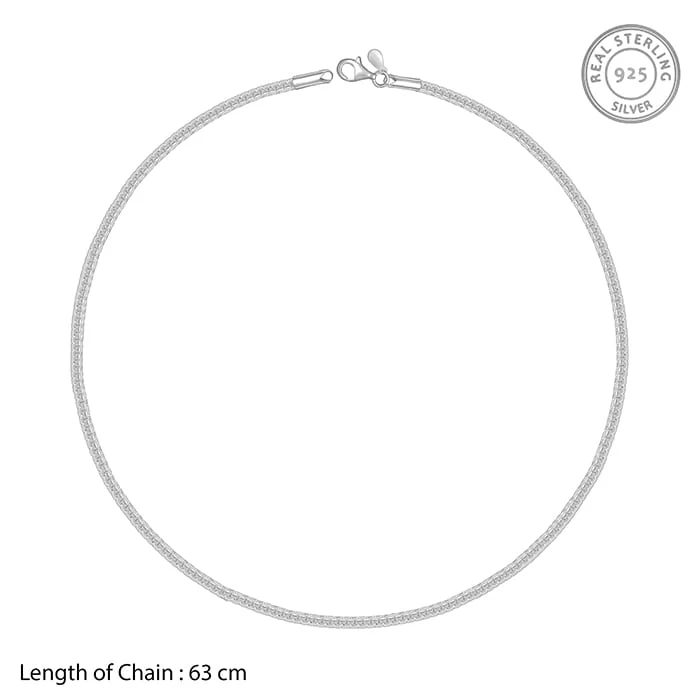 Silver Threaded Thrills Chain for Him - Image 5