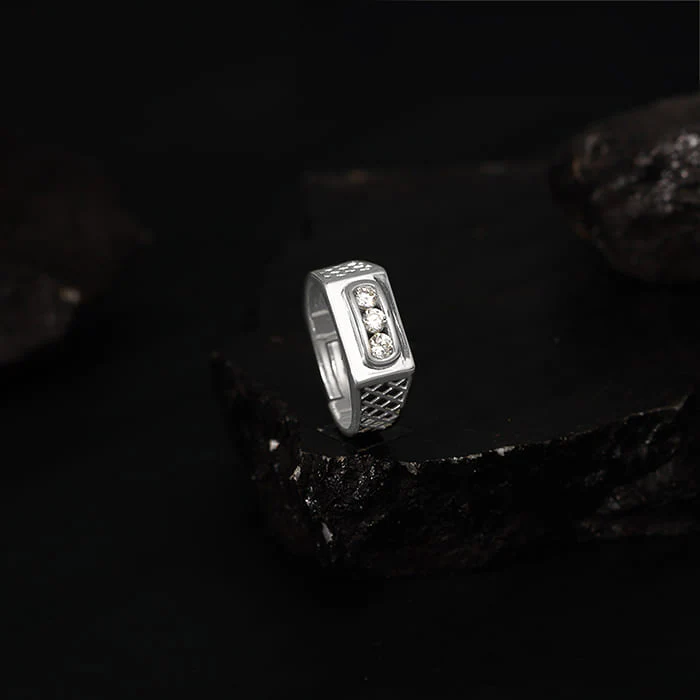 Silver Tsar Ring For Him - Image 2