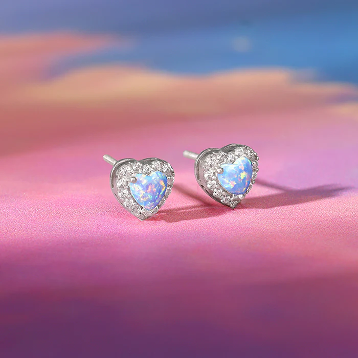 Silver Twinkle In Her Eye Studs - Image 2