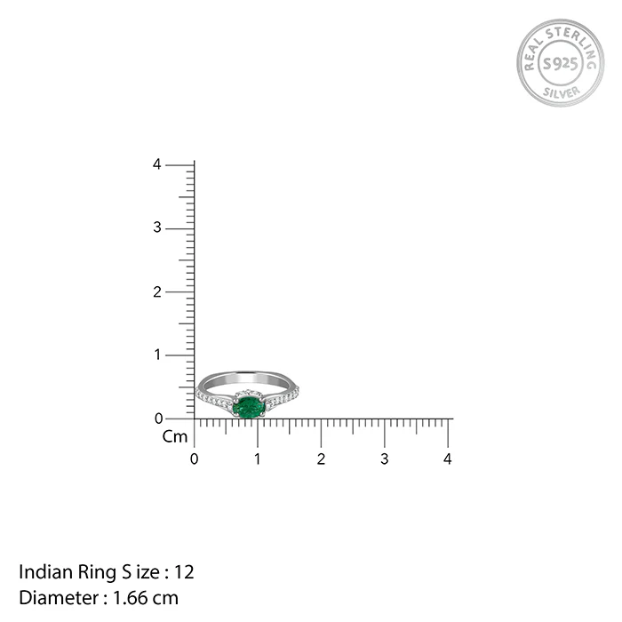 Silver Victoria Ring (Size 12) - Image 4