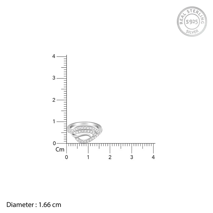 Silver Wave Swell Ring - Image 5
