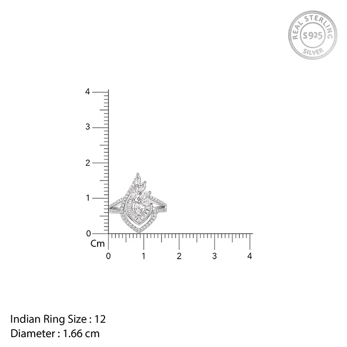 Silver Wing It Ring - Image 5