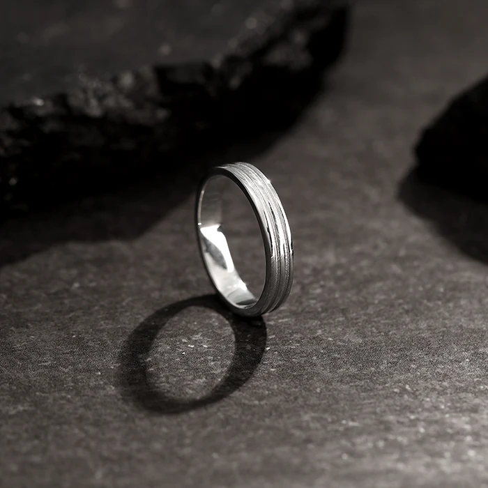 Silver Wisdom Ring For Him - Image 2
