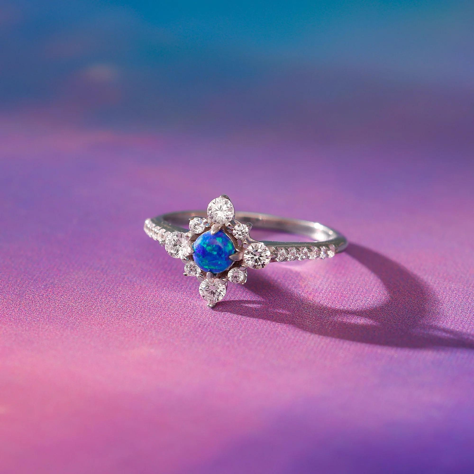 Silver You Go Girl Ring - Image 2