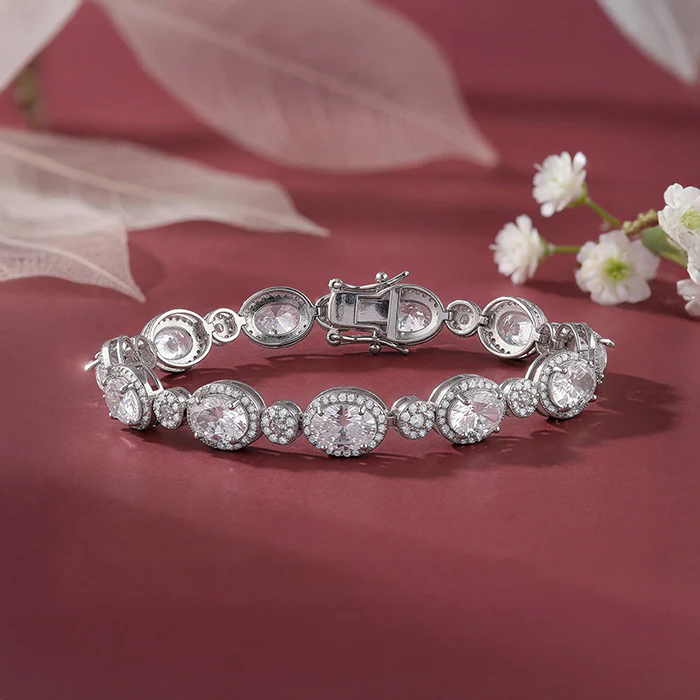 Silver Young Royals Zircon Bracelet - Image 2