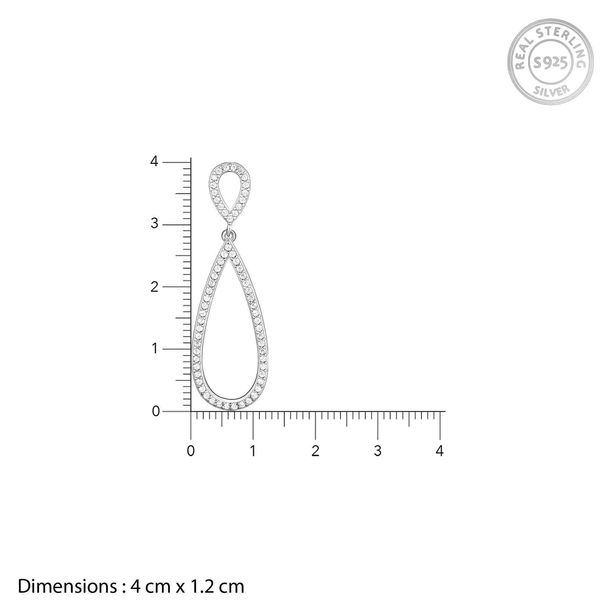 Silver Zirconia Drop Set - Image 7