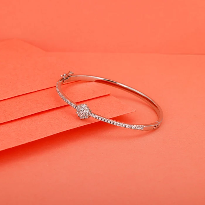 Silver Star Studded Bracelet - Image 2