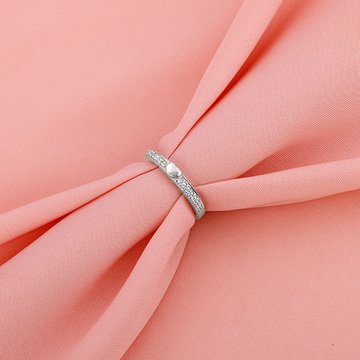 Silver Deeply in Love Ring - Image 3