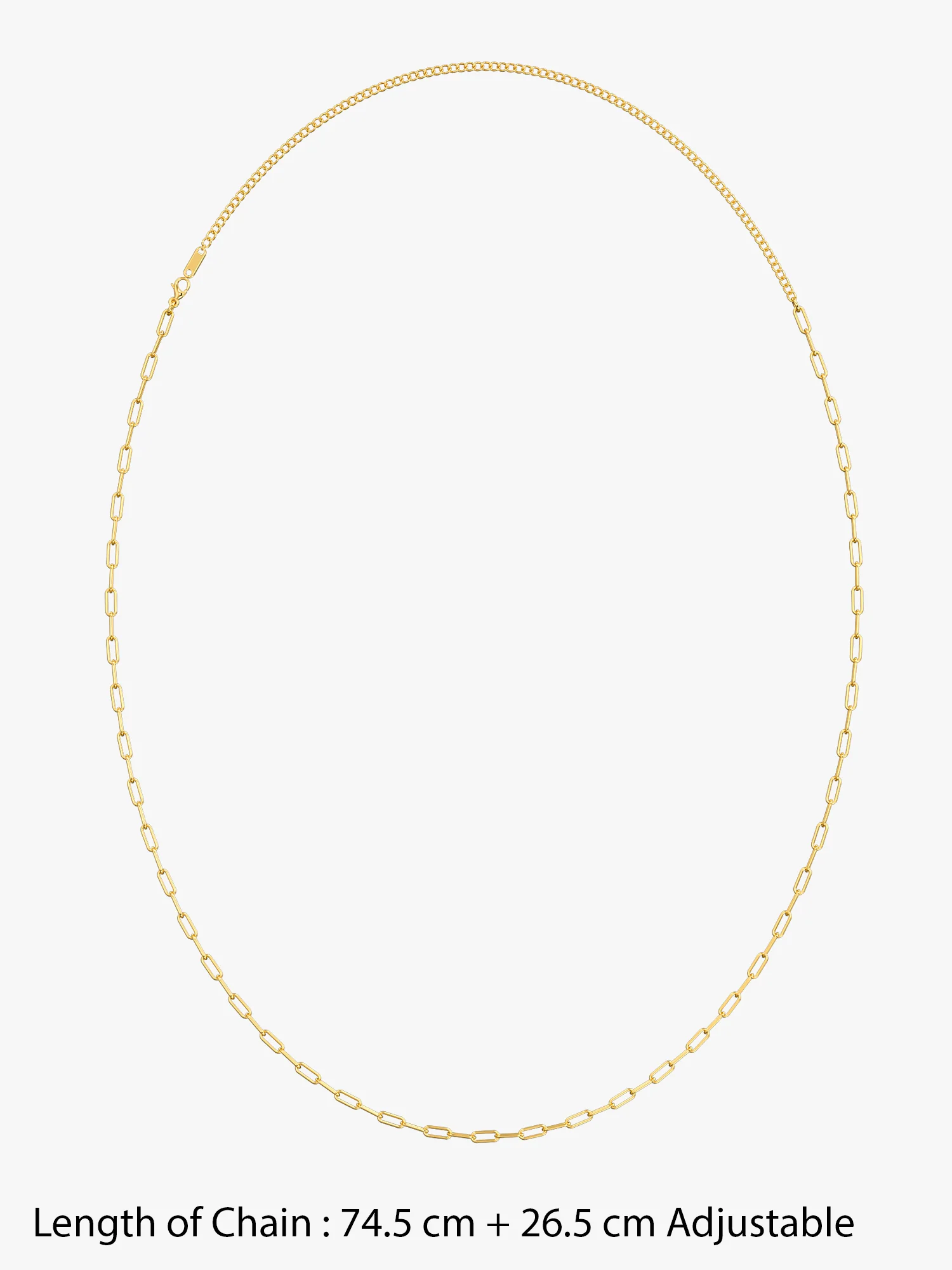Slim Line Gold Plated Waist Chain - Image 5