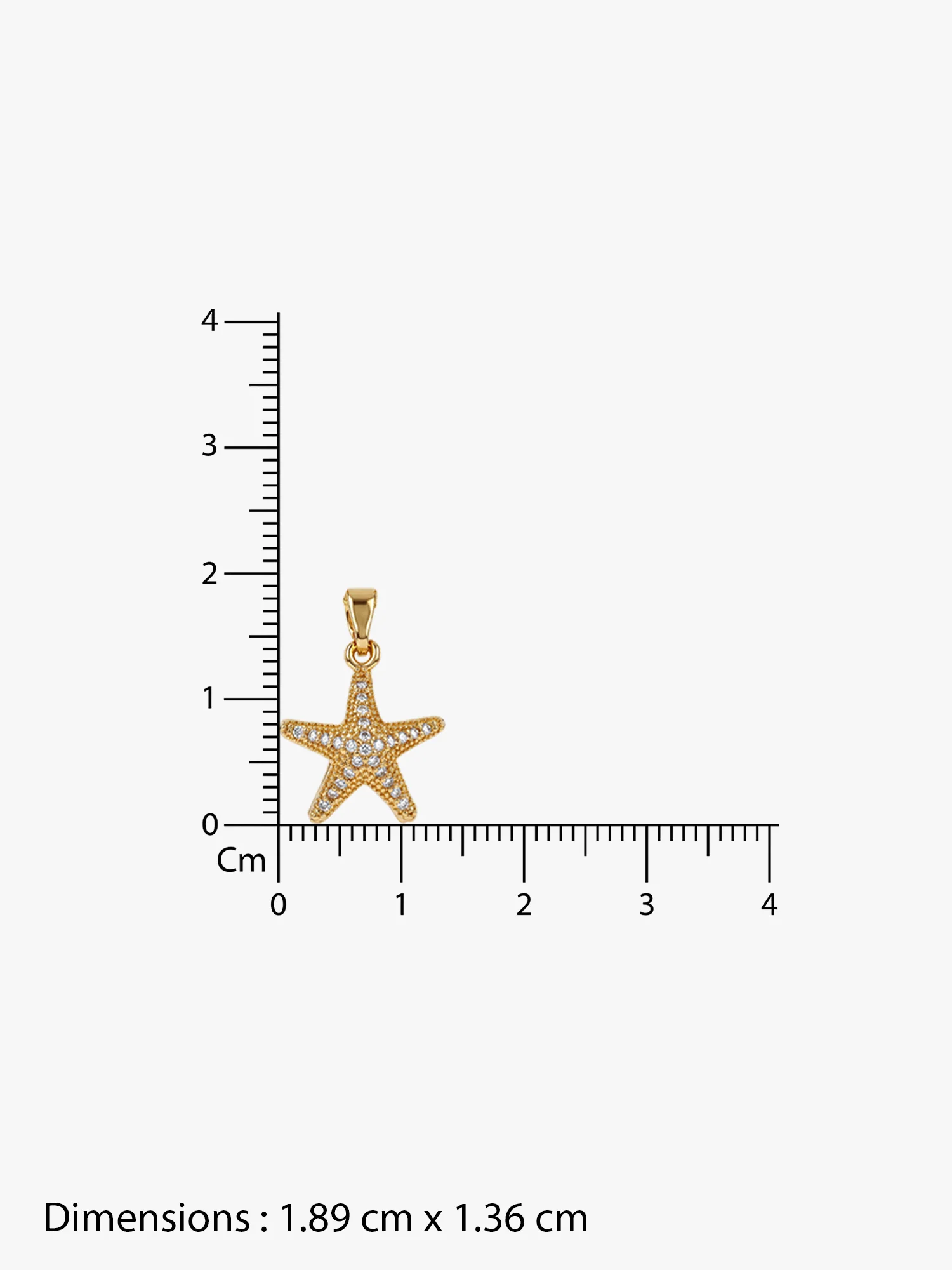 Star Girl Gold Plated Necklace - Image 7