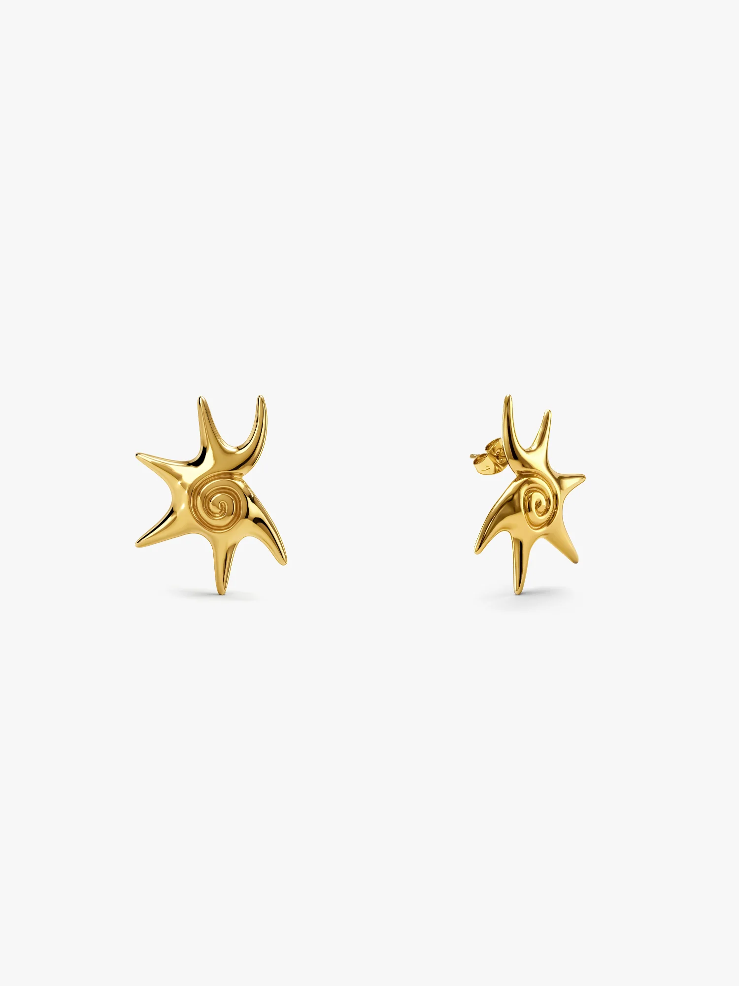 Star Pop Gold Plated Studs - Image 4