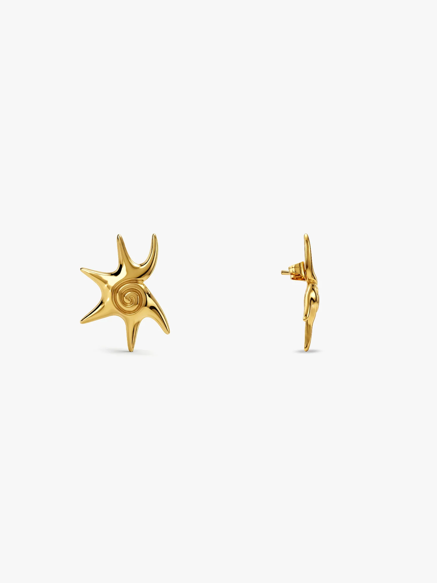 Star Pop Gold Plated Studs - Image 5