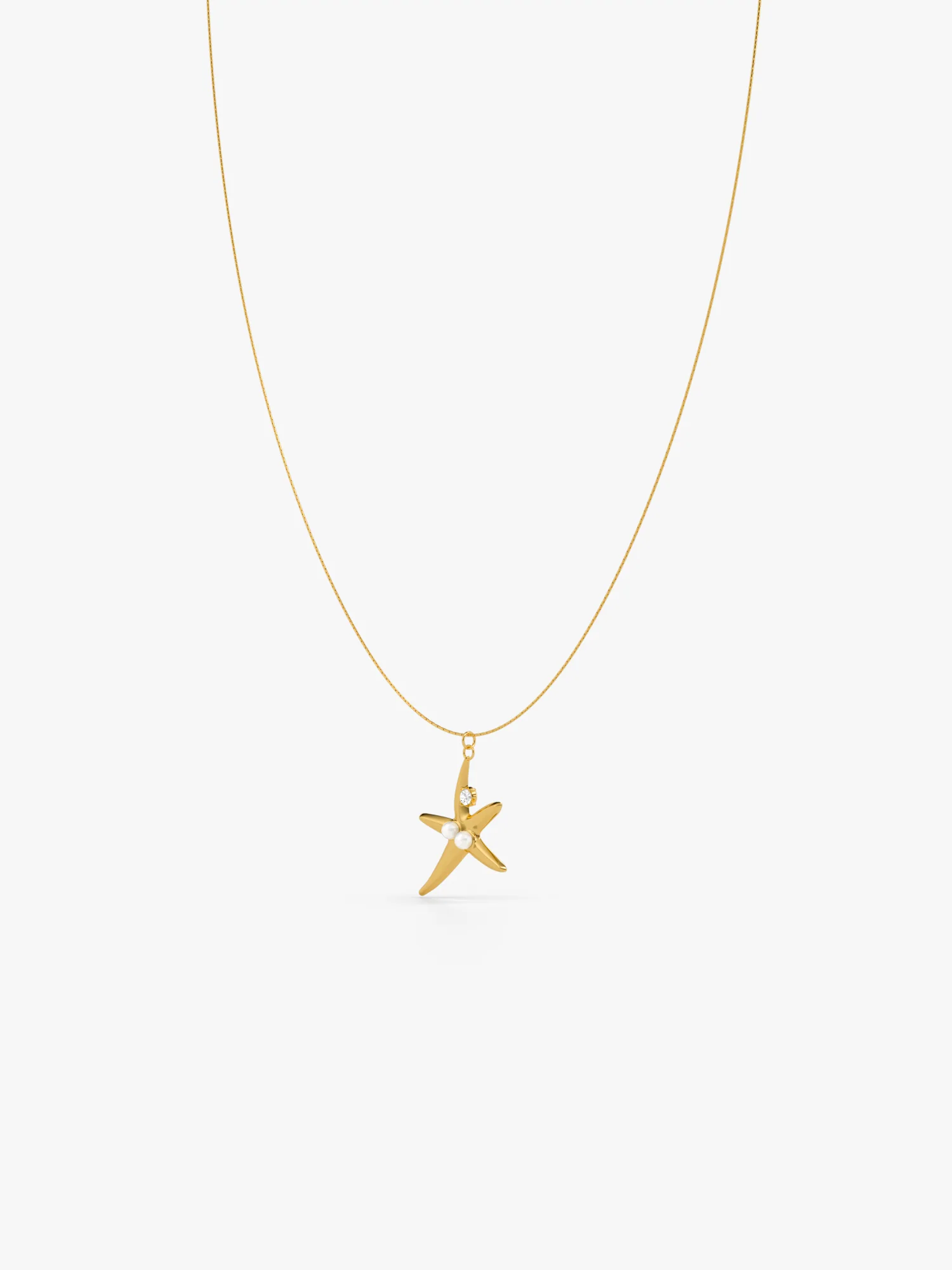Starcoded Energy Gold Plated Charm Necklace