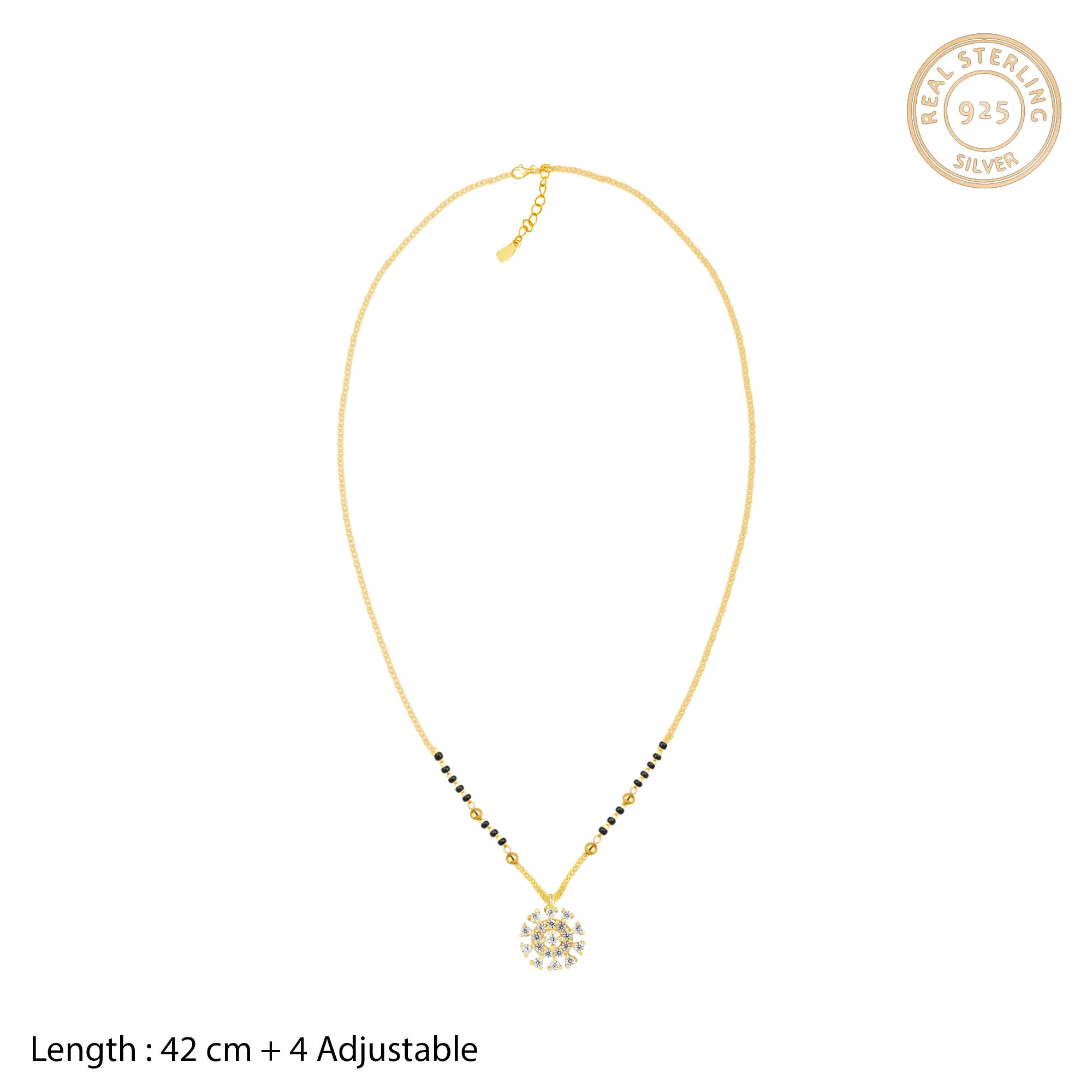Golden Kivar Mangalsutra - Image 6