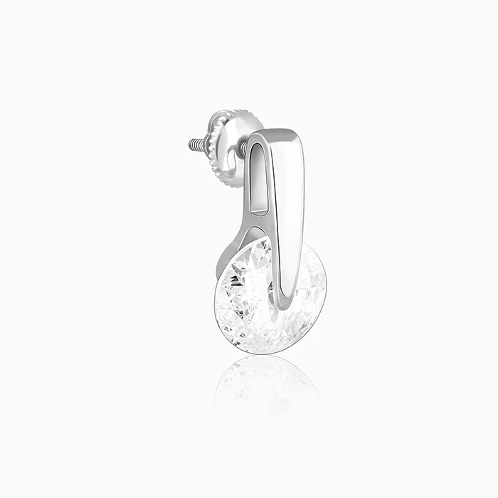 Zircon Twirl Earring - Image 6